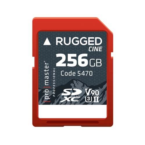 Rent Camera Accessory Rugged Cine 256GB UHS-II SD Card