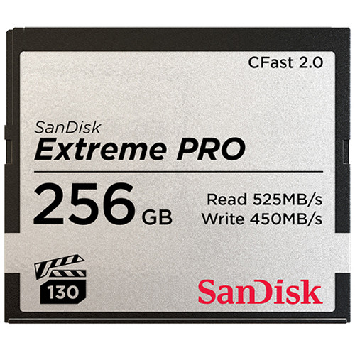 Rent SanDisk 256GB Extreme Pro CFast 2.0 Memory Card