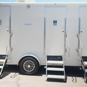 Mobile Restroom Trailer - 3 Stall