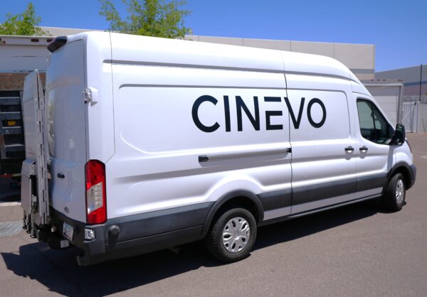 Sprinter style van with lift gate